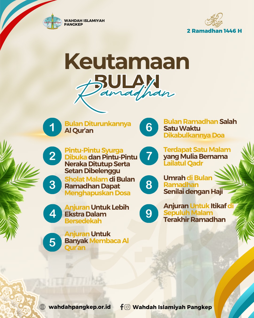 Keutamaan Bulan Ramadhan