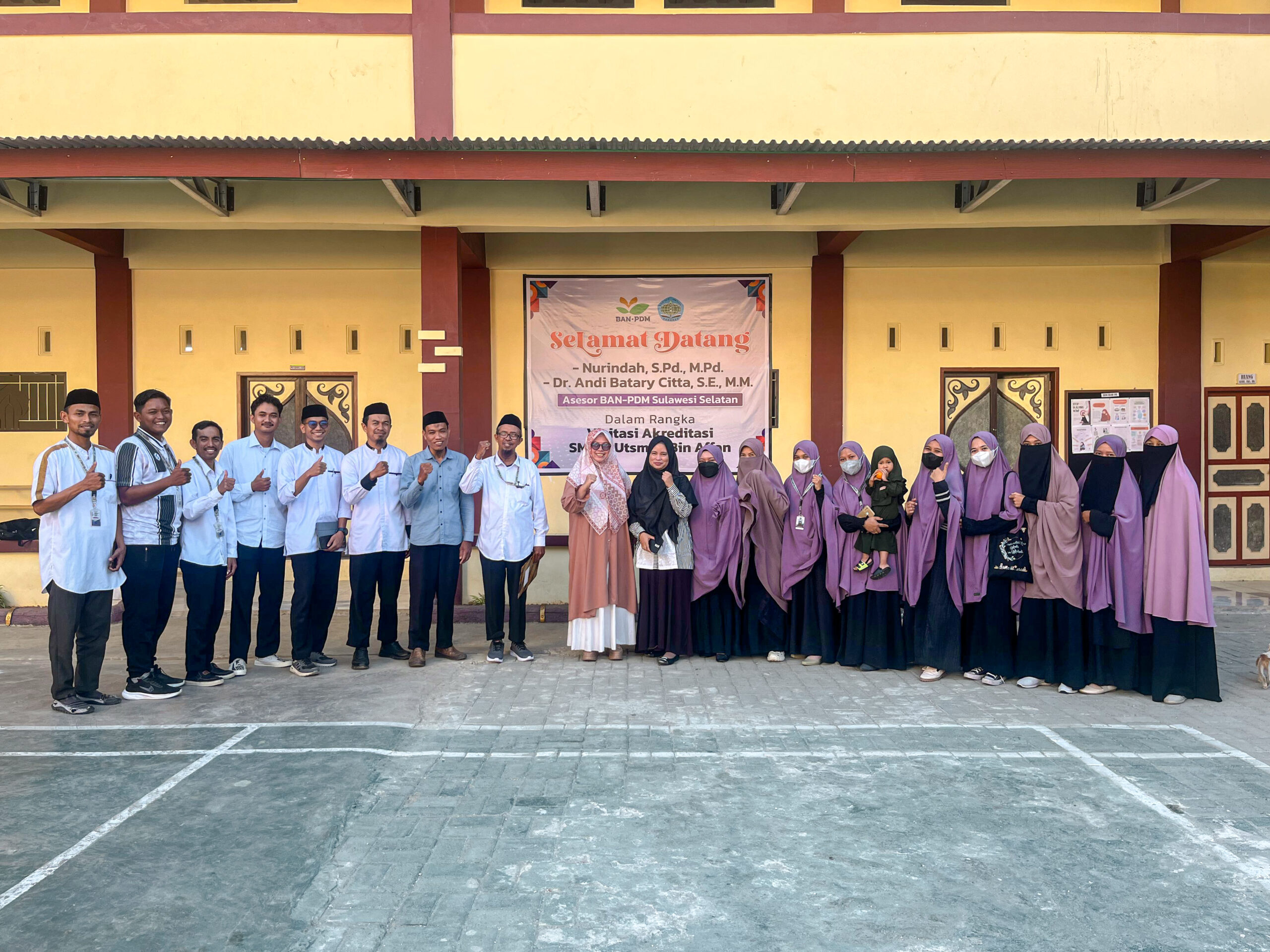 Visitasi Akreditasi SMA IT Utsman Bin Affan
