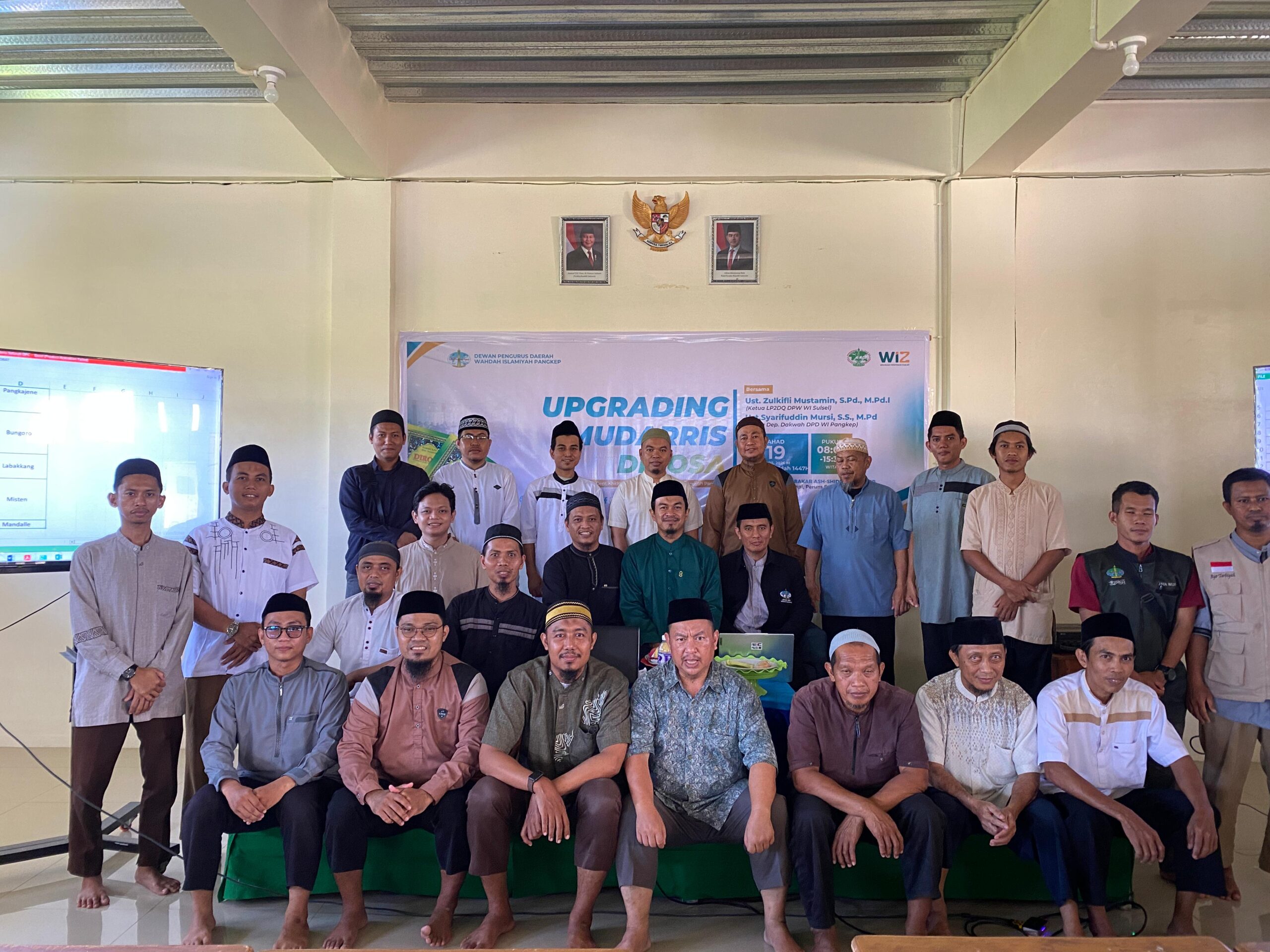 Tingkatkan Kualitas Mudarris, DPD Wahdah Islamiyah Pangkep Upgrade Skill Para Mudarris