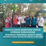 Wahdah Inspirasi Zakat dan Wahdah Peduli Salurkan Bantuan untuk Korban Kebakaran di Kelurahan Limbua